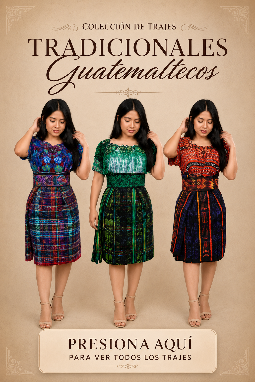 ✨ Trajes Típicos en Oferta ✨ Diseños de moda • Precios variados • Envío gratis 🇬🇹
