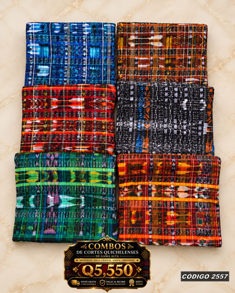 Combo 6 Cortes Típicos 8 Varas Q5,550 | COD 2557 | Típicas Unidas