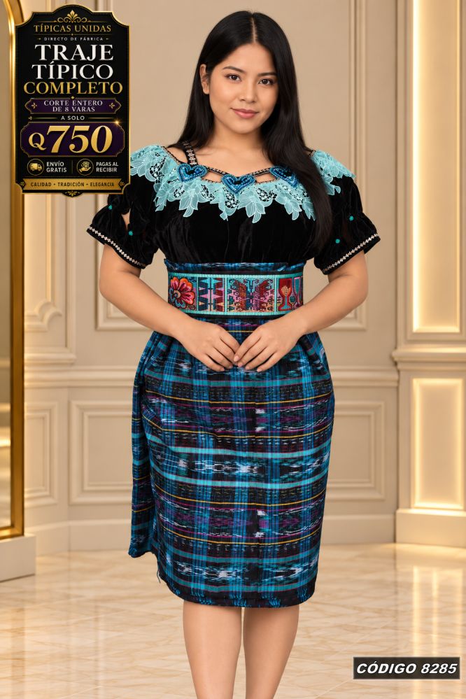 Traje Típico Diseño Nuevo precio Q1,350 código 8285 - Típicas Unidas Guatemala