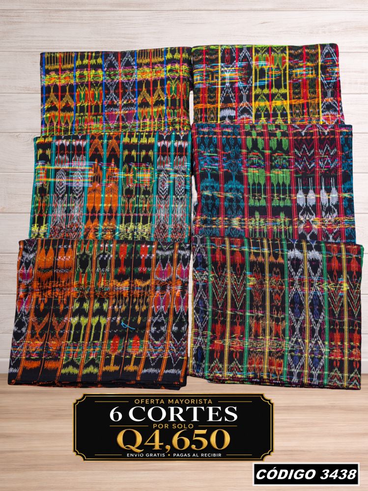🔥 Combo de 6 Cortes — Q4,650 | COD 3438
