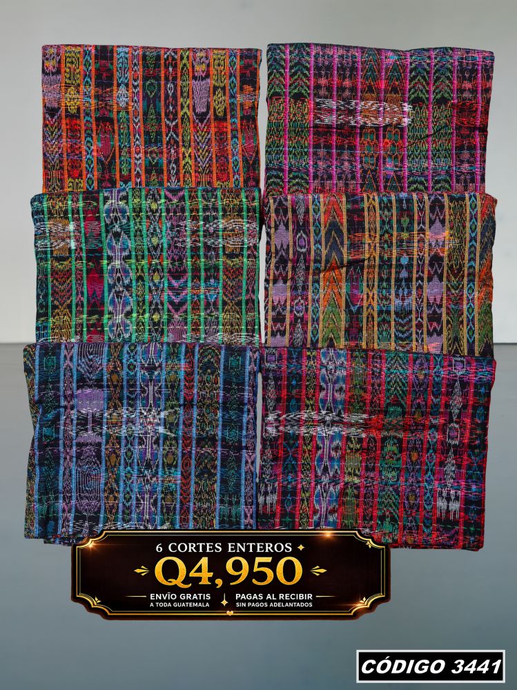 🔥 Combo de 6 Cortes — Q4,950 | COD 3441