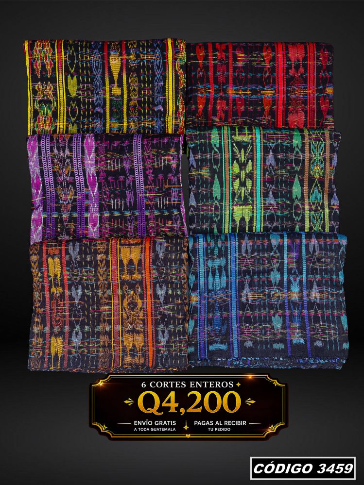 🔥Combo de 6 Cortes — Q4,200 | COD 3459