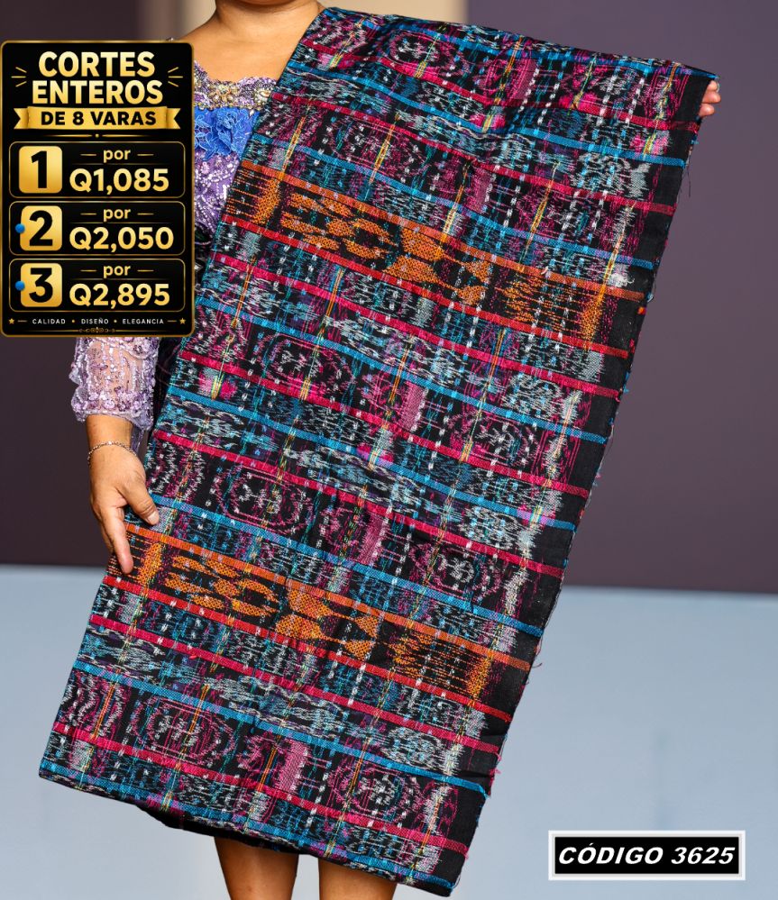 ✨ Corte Típico Hilo de Cristal 8 Varas — Q1085 | COD 3625