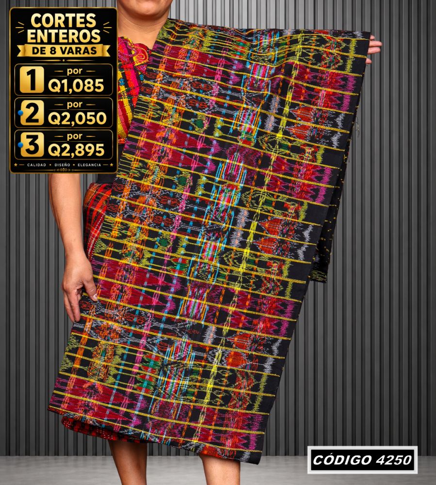 ✨ Corte Típico Hilo de Cristal 8 Varas — Q1085 | COD 4250