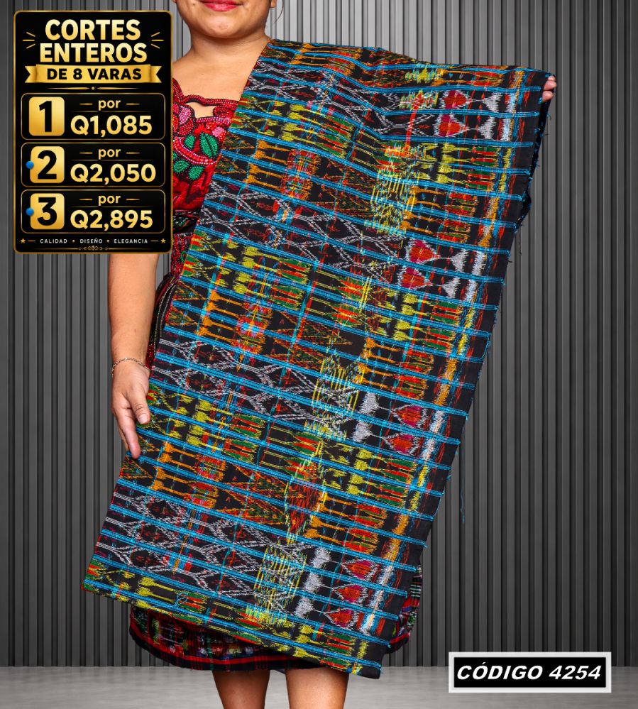 ✨ Corte Típico Hilo de Cristal 8 Varas — Q1085 | COD 4254