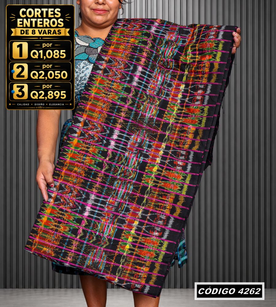 ✨ Corte Típico Hilo de Cristal 8 Varas — Q1085 | COD 4262
