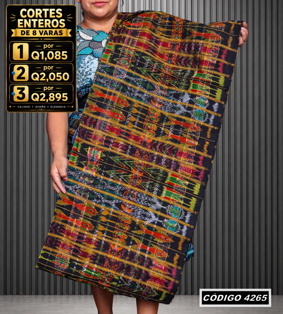 ✨ Corte Típico Hilo de Cristal 8 Varas — Q1085 | COD 4265