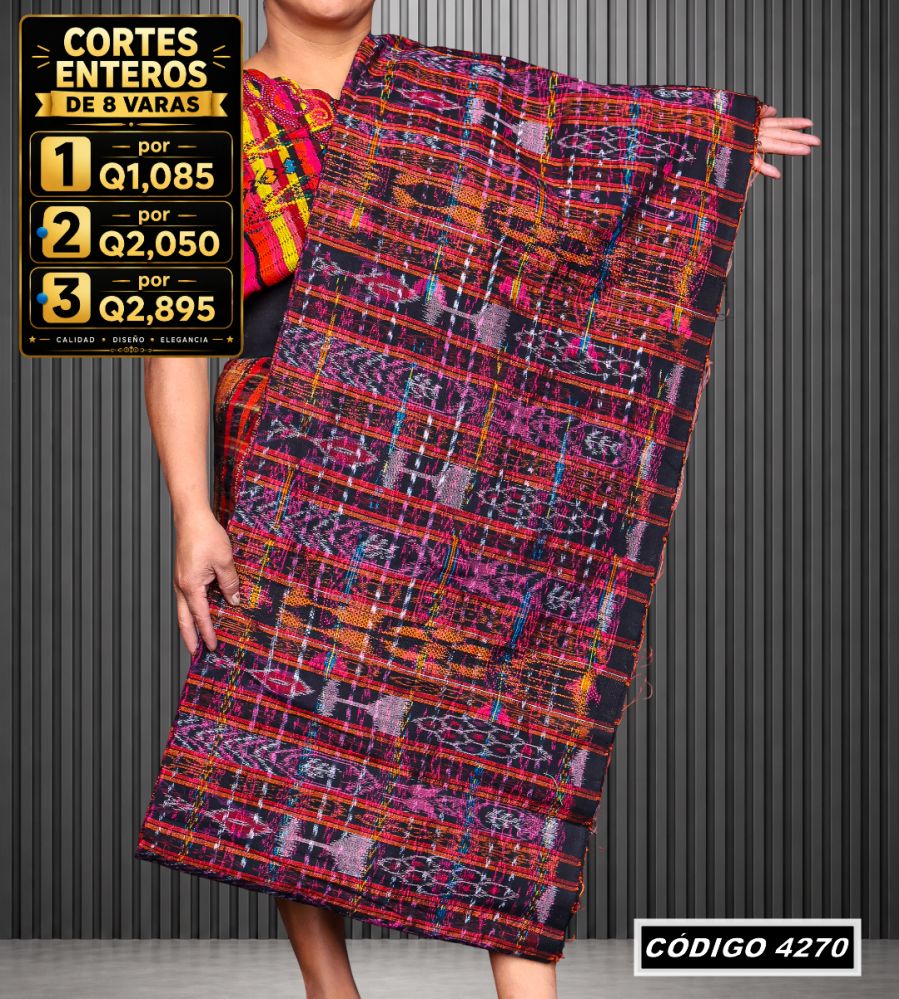 ✨ Corte Típico Hilo de Cristal 8 Varas — Q1085 | COD 4270