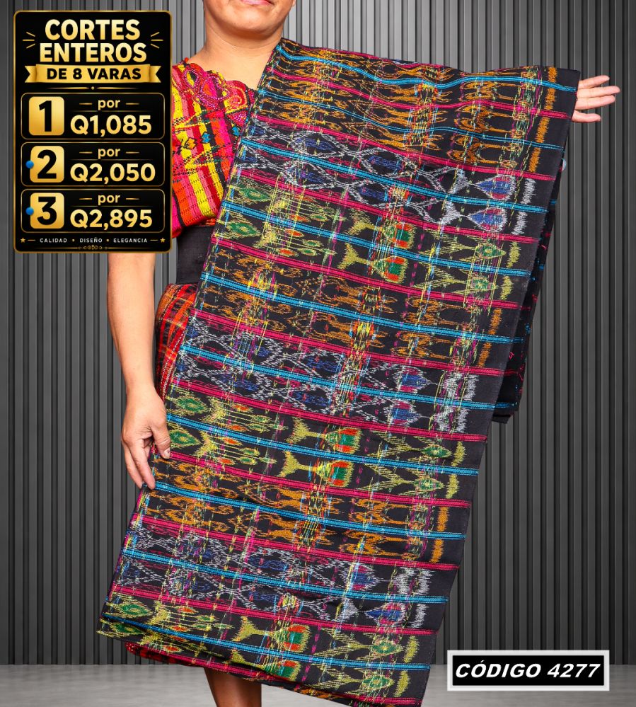 ✨ Corte Típico Hilo de Cristal 8 Varas — Q1085 | COD 4277