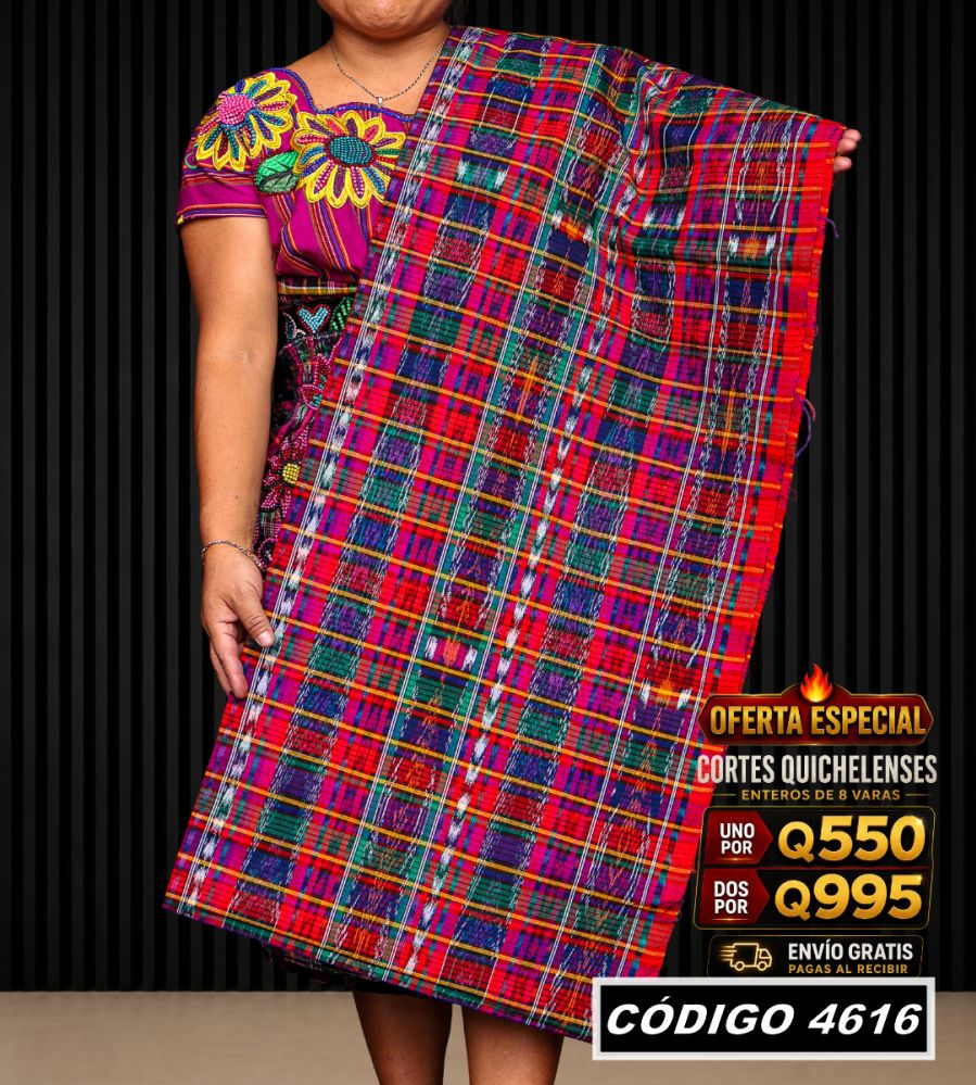 ✨ Corte Típico 8 Varas — Q550 | COD 4616