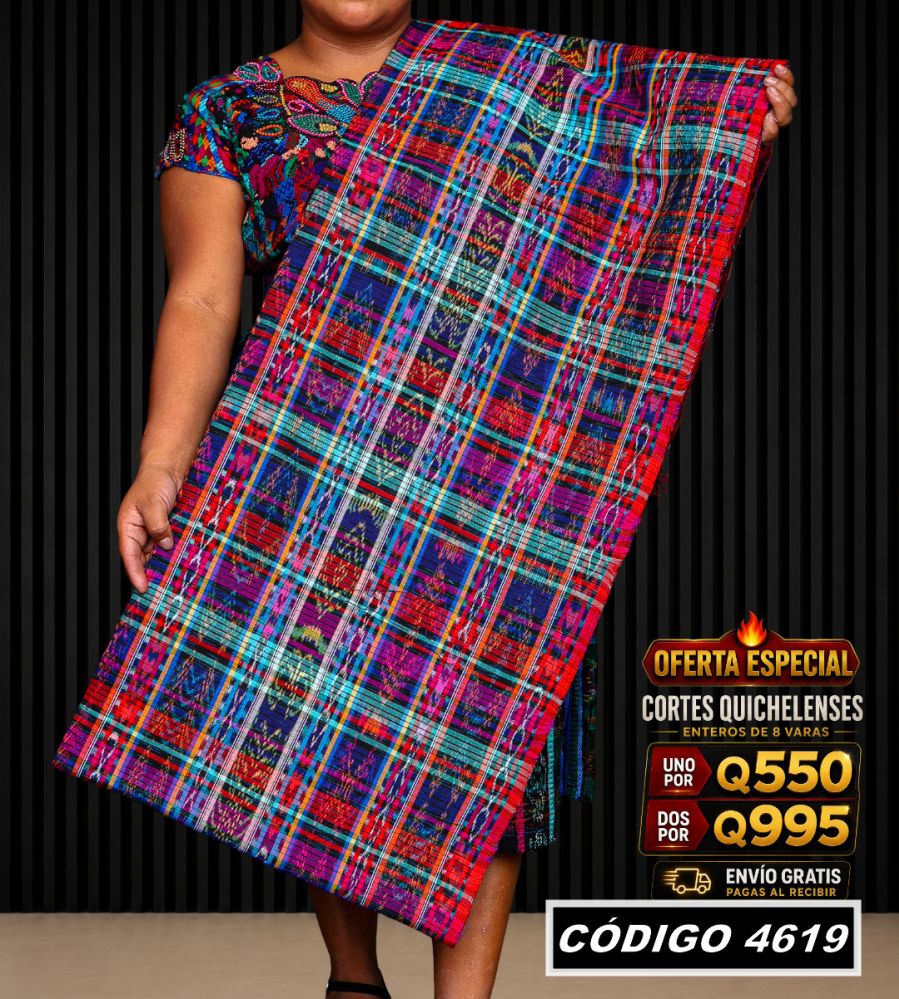 ✨ Corte Típico 8 Varas — Q550 | COD 4619
