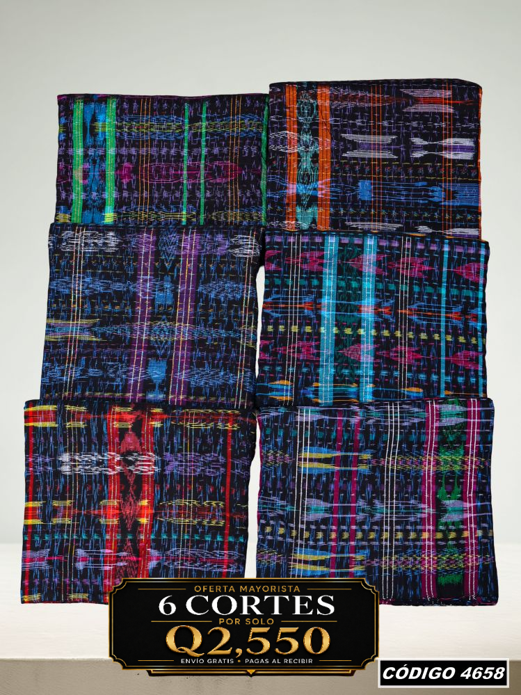 🔥 Combo de 6 Cortes — Q2,550 | COD 4658