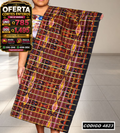 ✨ Corte Típico Hilo Alemán 8 Varas — Q785 | COD 4823