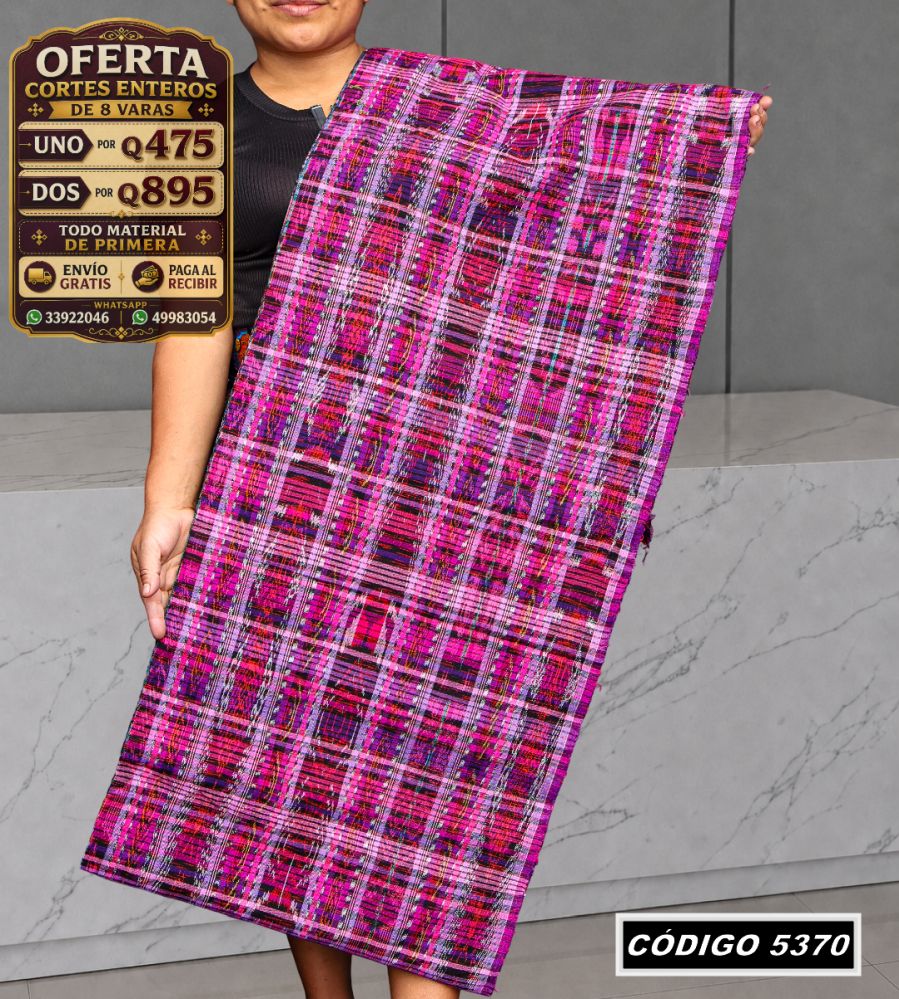 ✨ Corte Típico 8 Varas — Q475 | COD 5370