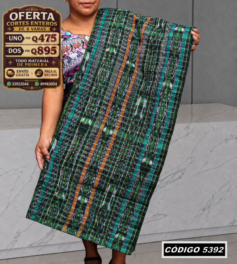 ✨ Corte Típico 8 Varas — Q475 | COD 5392