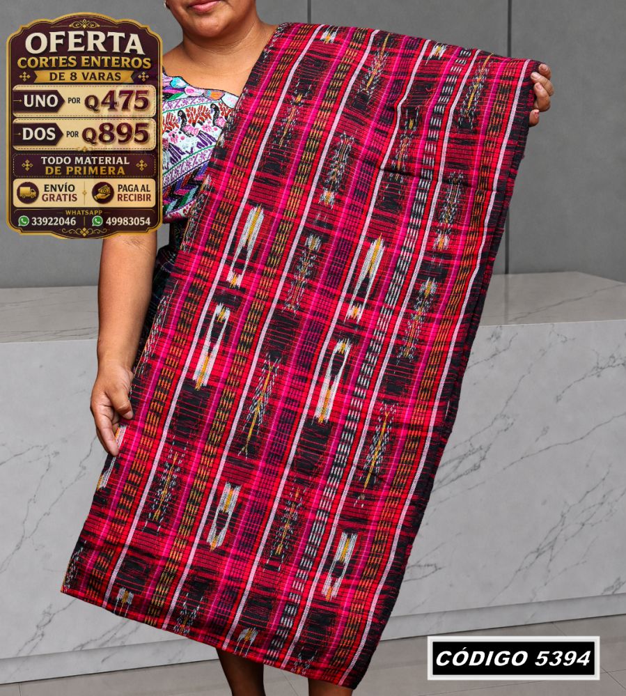 ✨ Corte Típico 8 Varas — Q475 | COD 5394