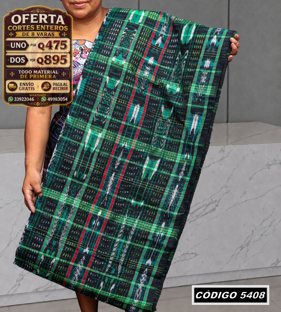 ✨ Corte Típico 8 Varas — Q475 | COD 5408
