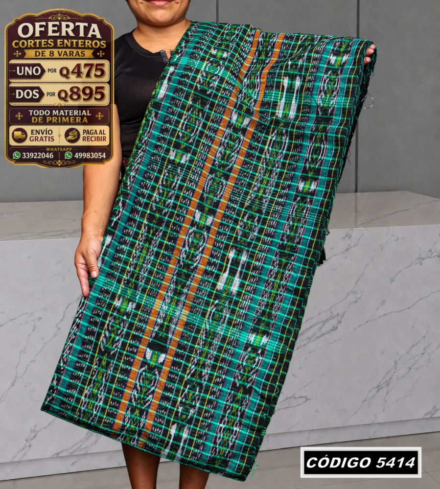 ✨ Corte Típico 8 Varas — Q475 | COD 5414