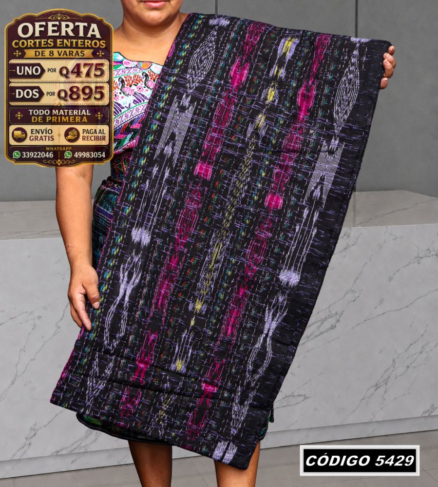 ✨ Corte Típico 8 Varas — Q475 | COD 5429