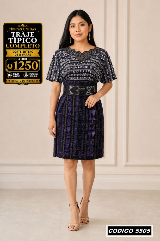 ✨ Traje Típico Completo — Q1,250 | COD 5505