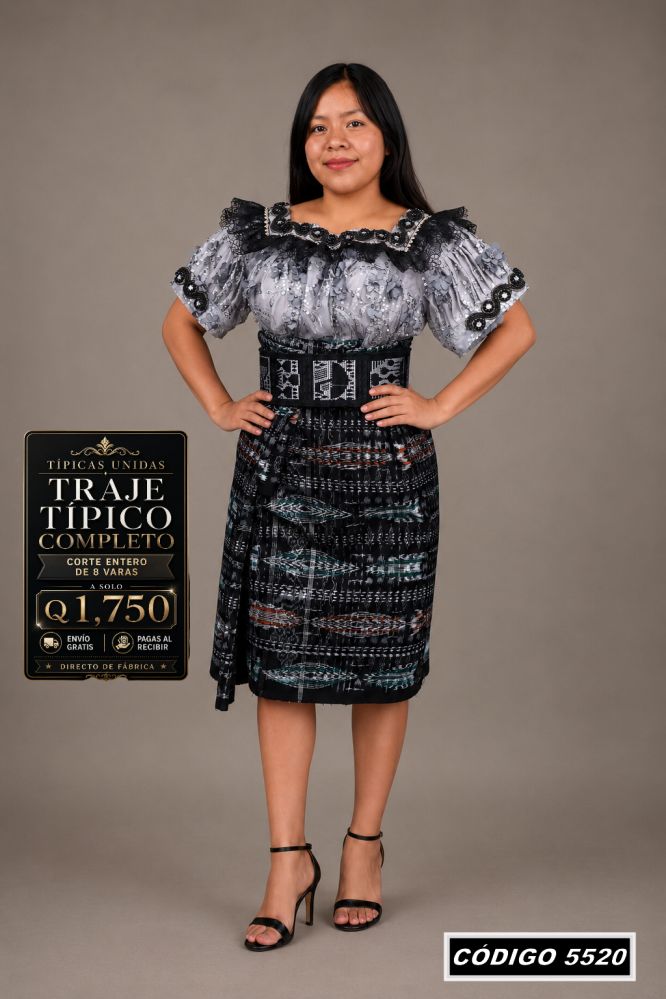 ✨ Traje Típico Completo — Q1,750 | COD 5520