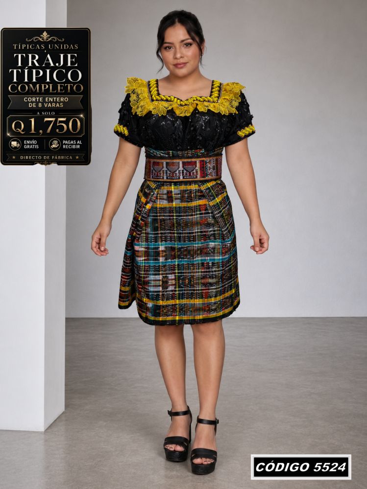 ✨ Traje Típico Completo — Q1,750 | COD 5524