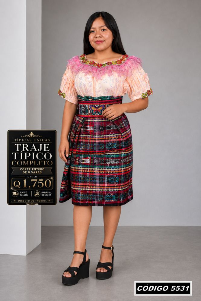 ✨ Traje Típico Completo — Q1,750 | COD 5531