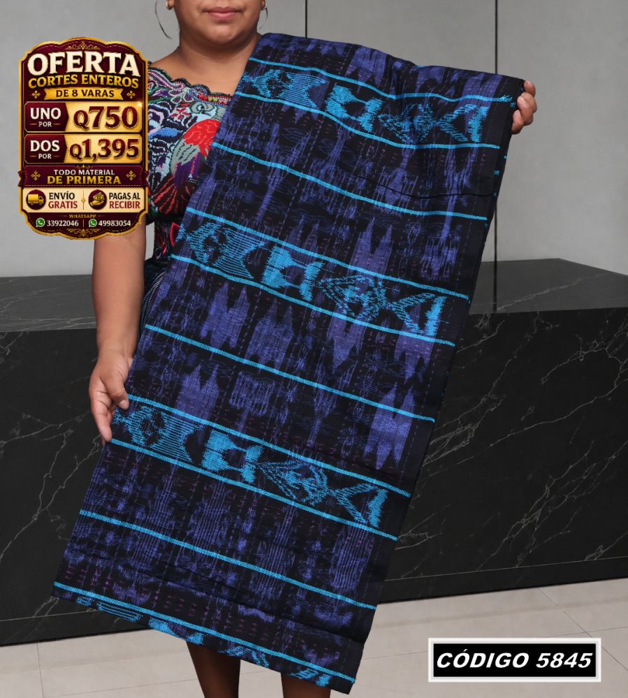 ✨ Corte Típico 8 Varas — Q750 | COD 5845
