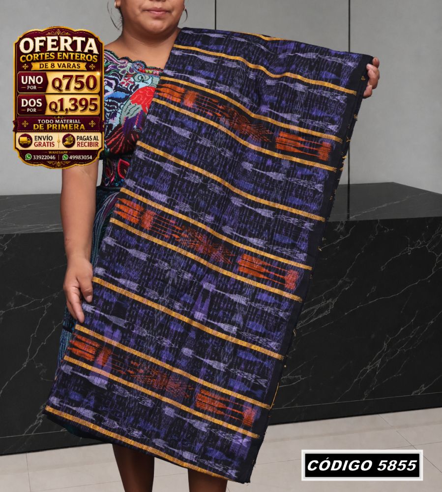✨ Corte Típico 8 Varas — Q750 | COD 5855
