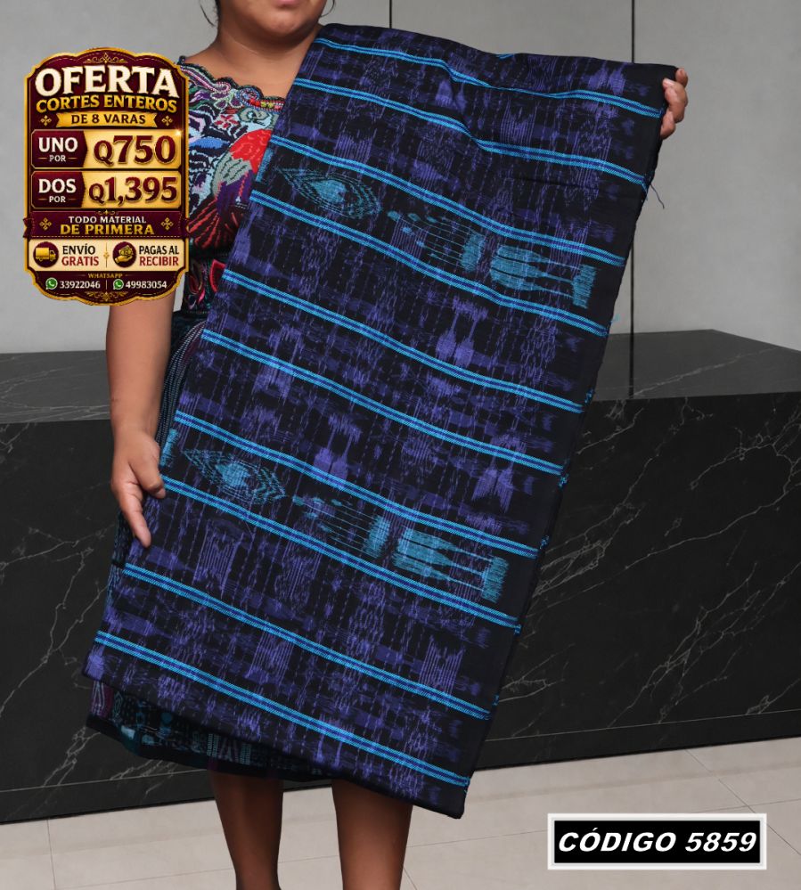 ✨ Corte Típico 8 Varas — Q750 | COD 5859