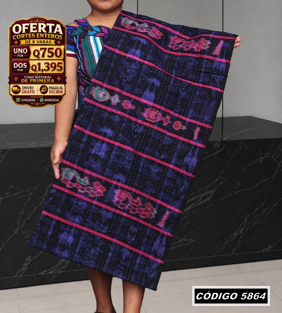 ✨ Corte Típico 8 Varas — Q750 | COD 5864