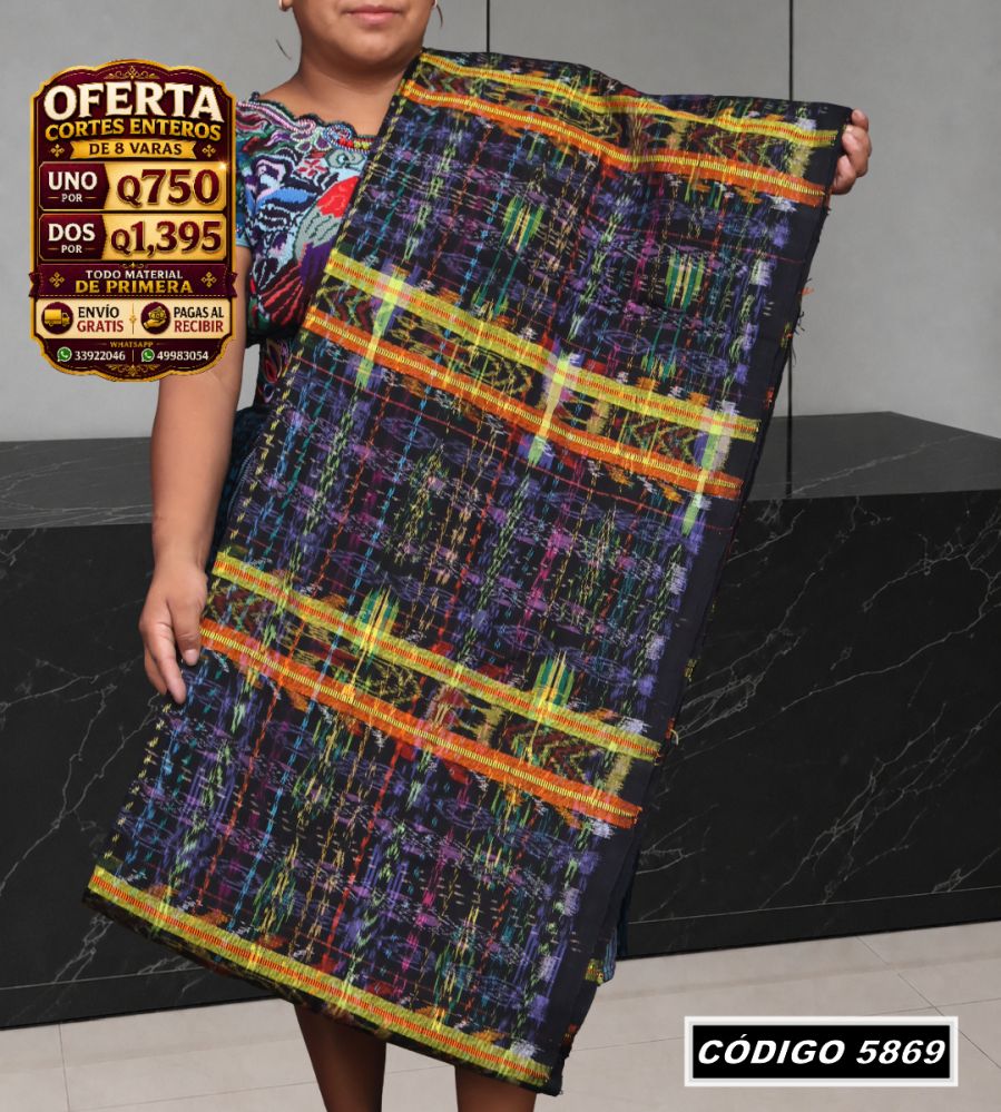 ✨ Corte Típico 8 Varas — Q750 | COD 5869