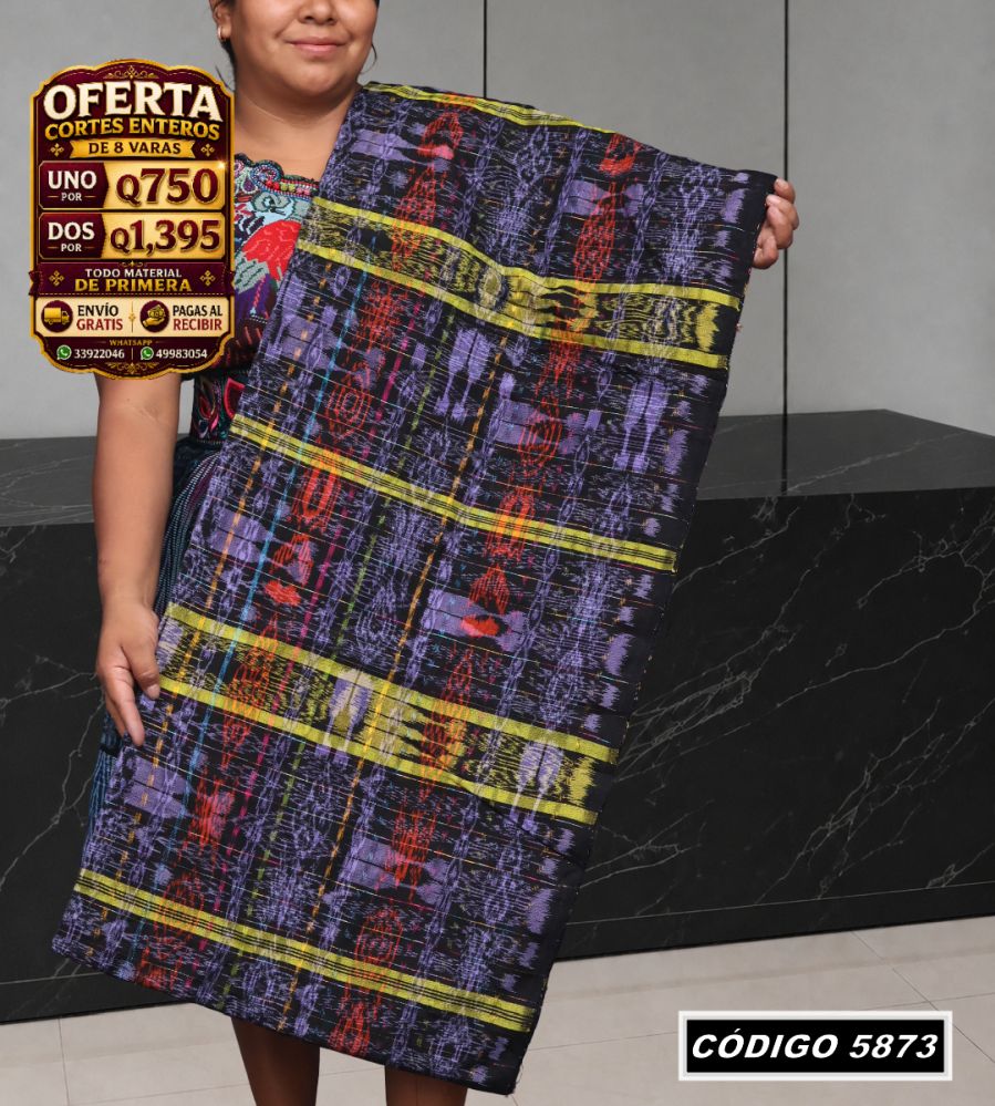 ✨ Corte Típico 8 Varas — Q750 | COD 5873