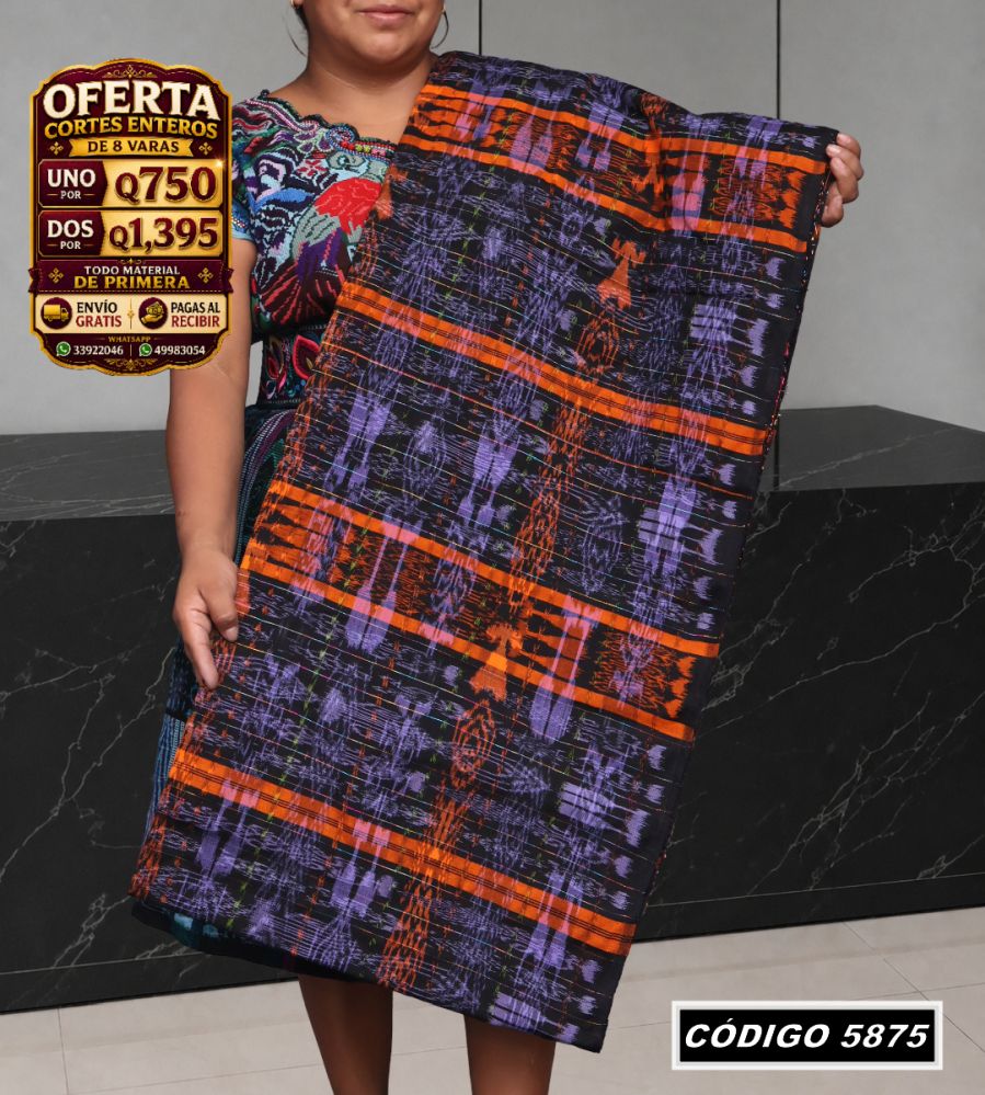 ✨ Corte Típico 8 Varas — Q750 | COD 5875