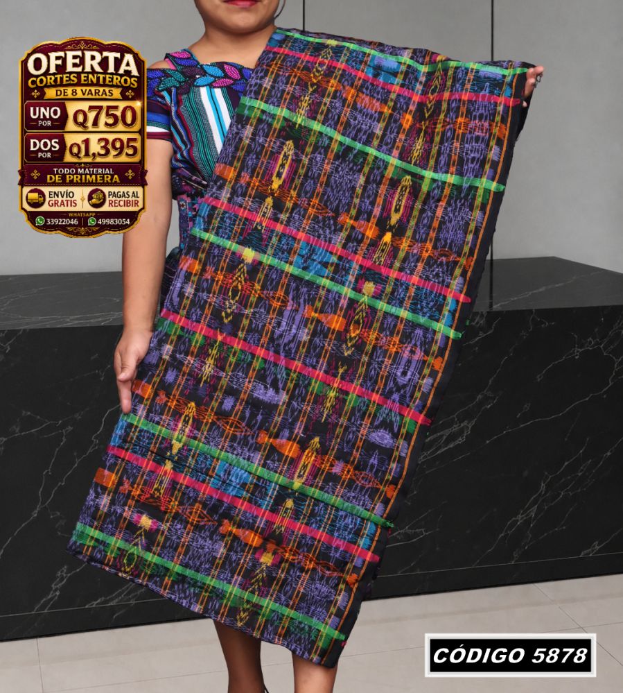 ✨ Corte Típico 8 Varas — Q750 | COD 5878