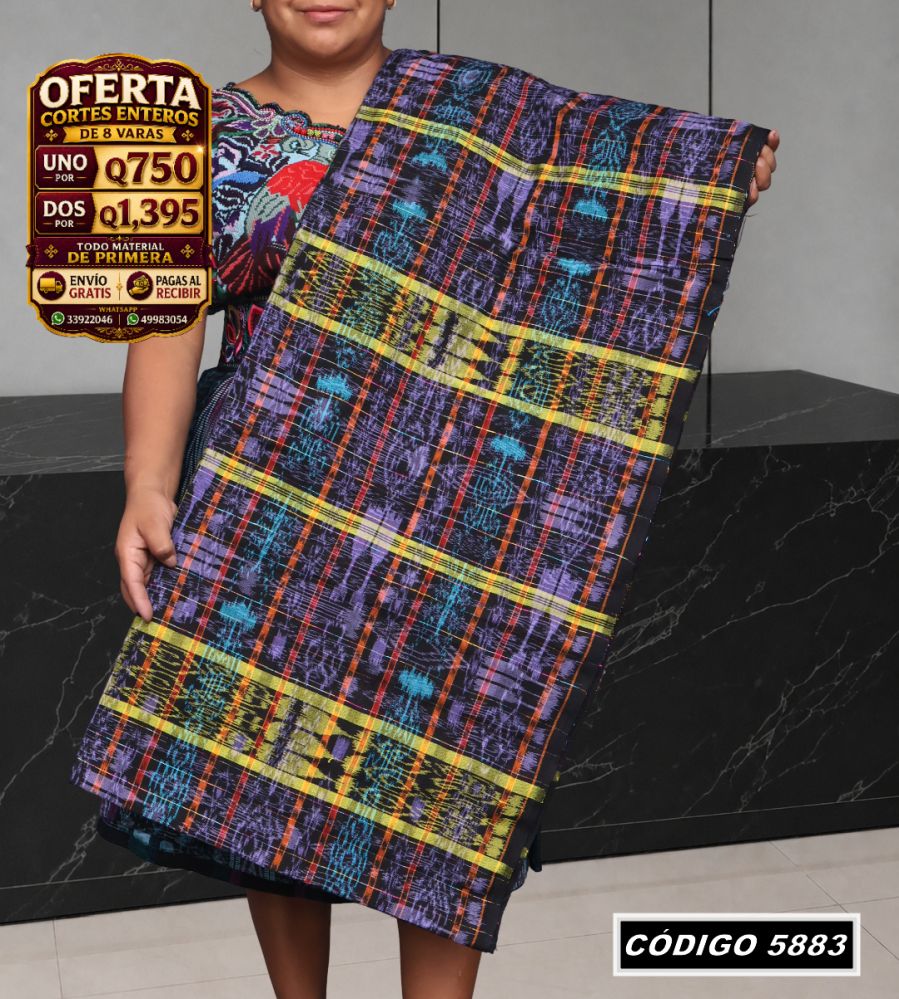 ✨ Corte Típico 8 Varas — Q750 | COD 5883