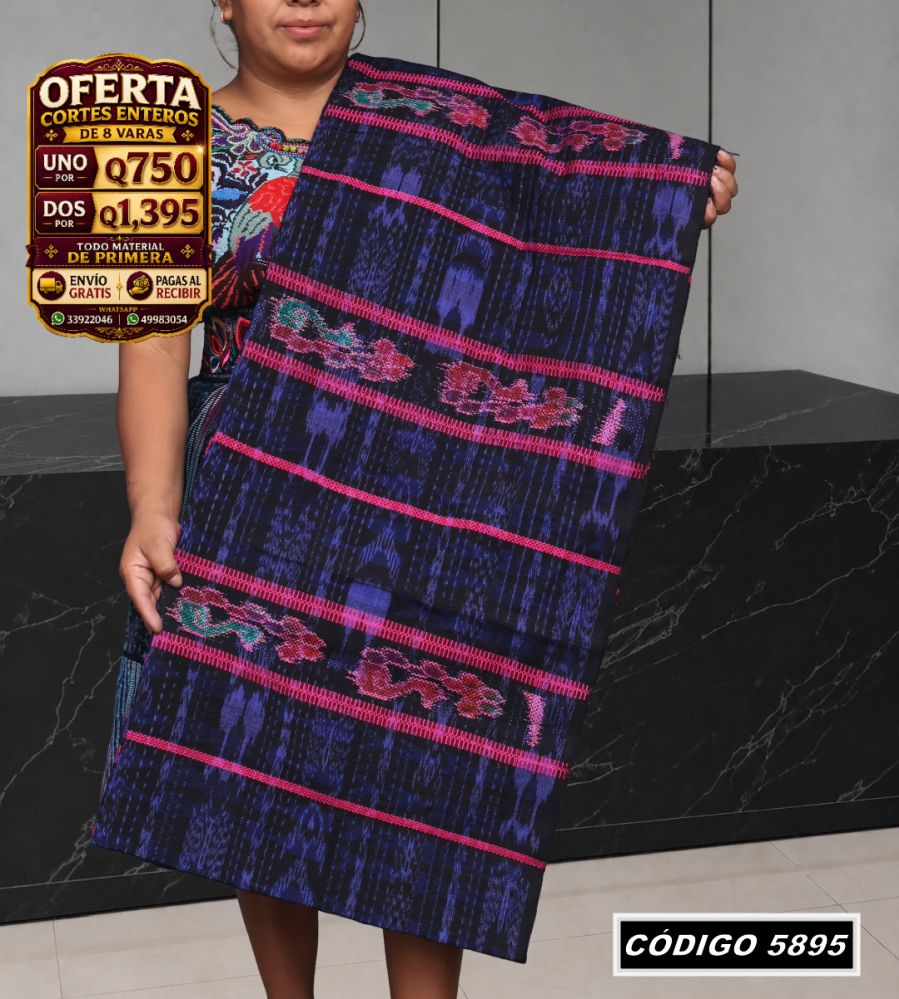 ✨ Corte Típico 8 Varas — Q750 | COD 5895