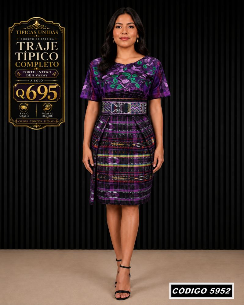 ✨ Traje Típico Completo — Q695 | COD 5952