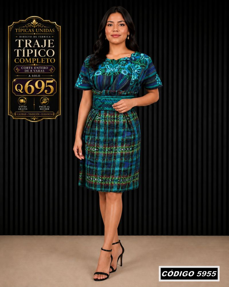 ✨ Traje Típico Completo — Q695 | COD 5955
