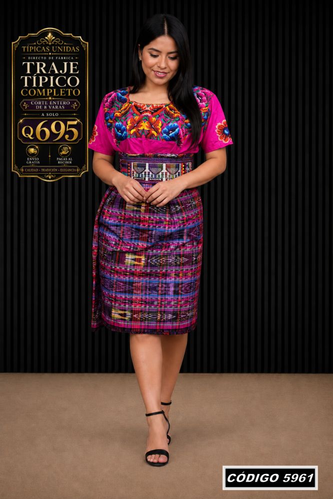 ✨ Traje Típico Completo — Q695 | COD 5961