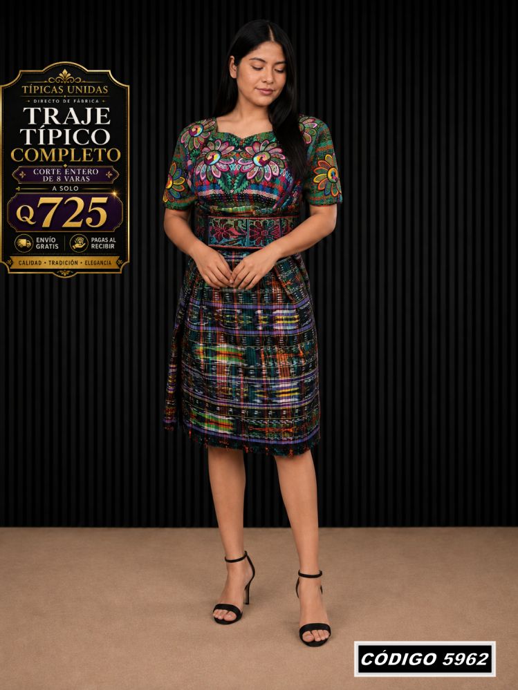 ✨ Traje Típico Completo — Q725 | COD 5962