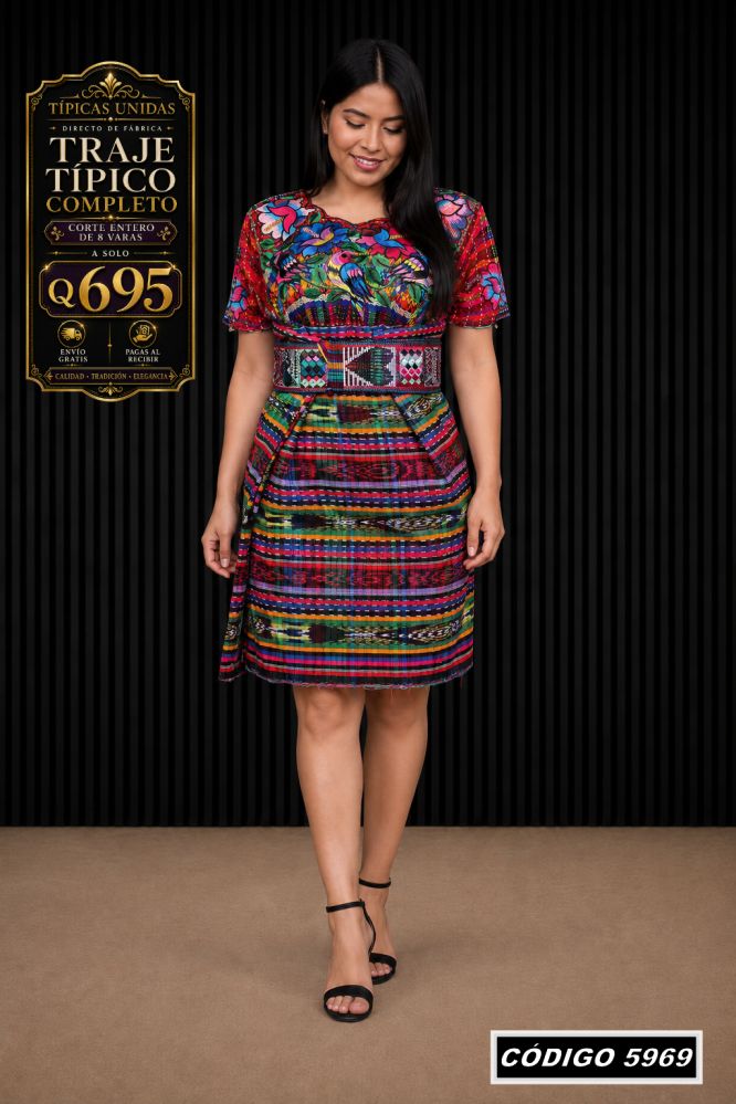 ✨ Traje Típico Completo — Q695 | COD 5969