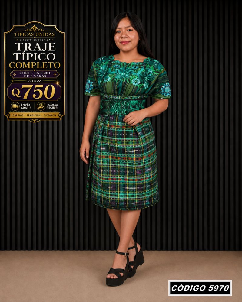 ✨ Traje Típico Completo — Q750 | COD 5970