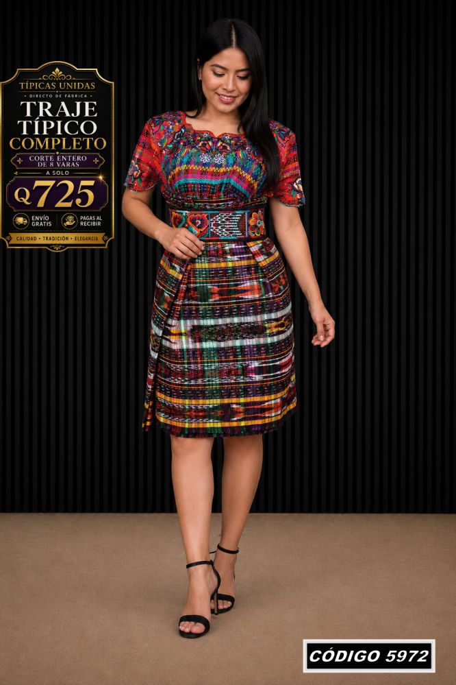 ✨ Traje Típico Completo — Q725 | COD 5972