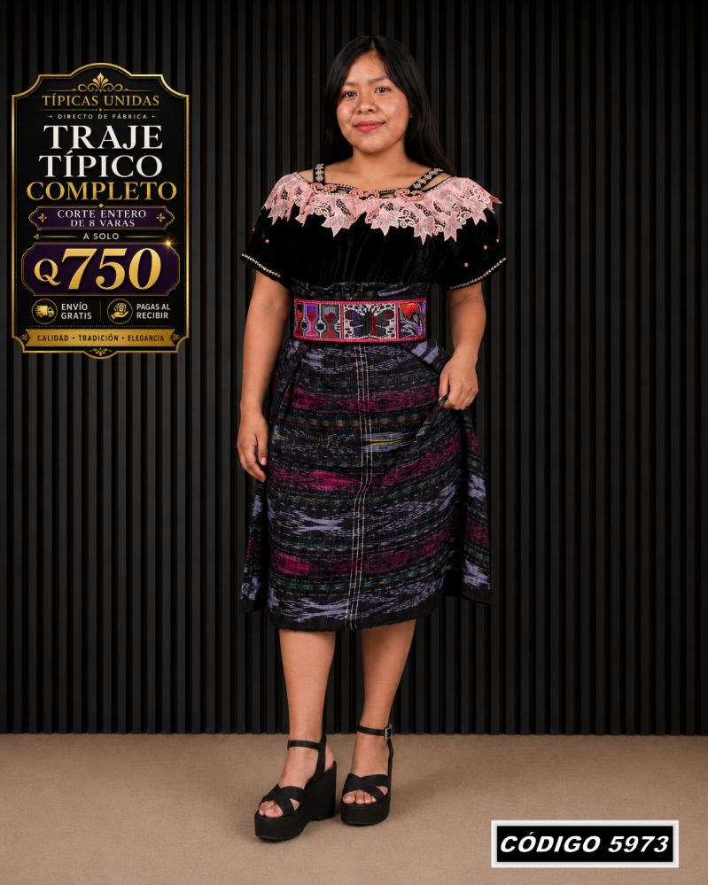 ✨ Traje Típico Completo — Q750 | COD 5973