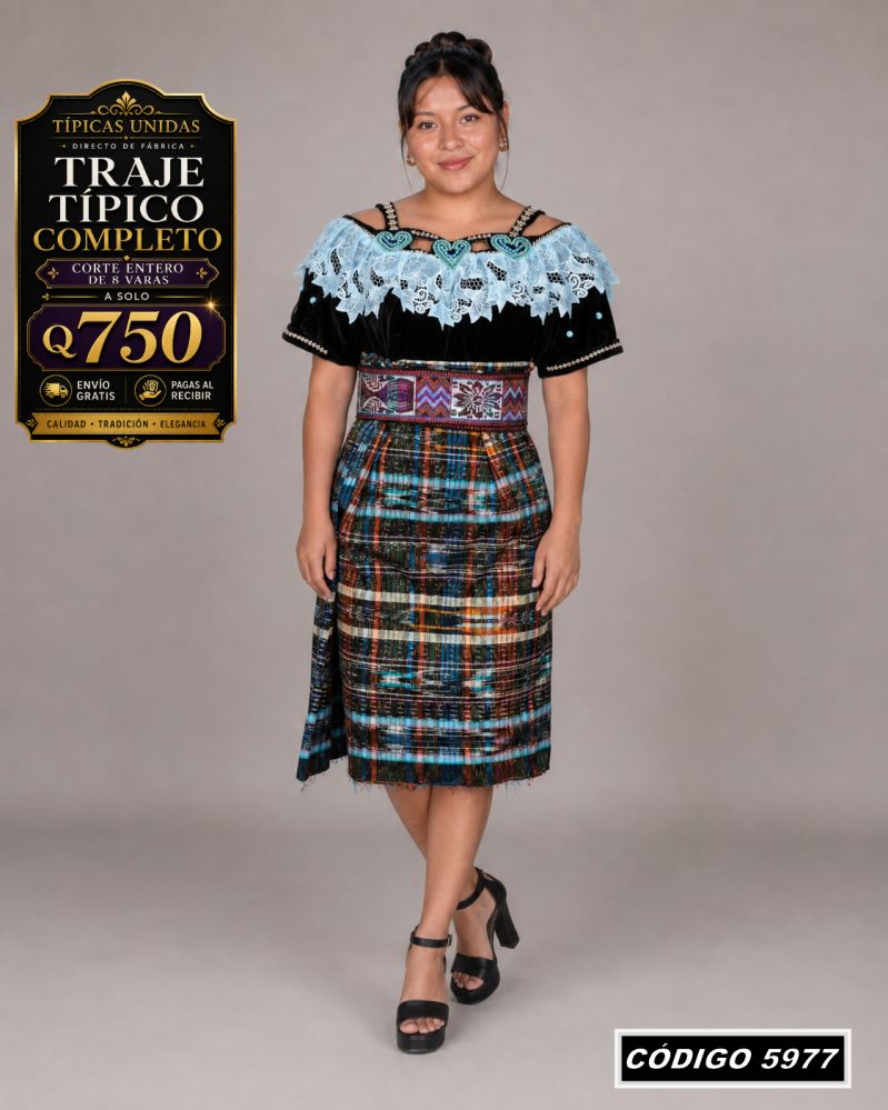 ✨ Traje Típico Completo — Q750 | COD 5977