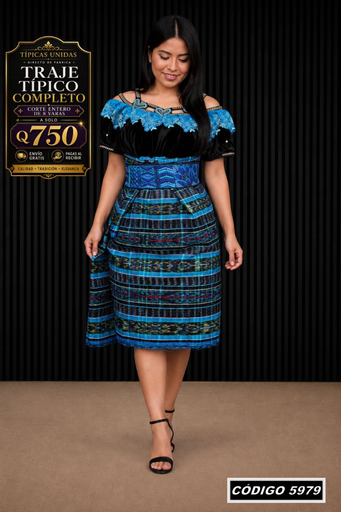 ✨ Traje Típico Completo — Q750 | COD 5979