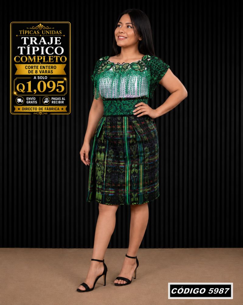 ✨ Traje Típico Completo — Q1,095  | COD 5987