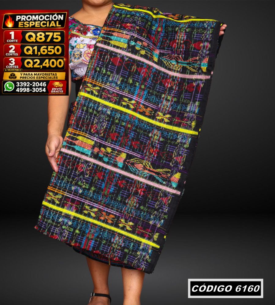 Corte Típico Hilo de Cristal 8 Varas Q875 | COD 6160 | Típicas Unidas