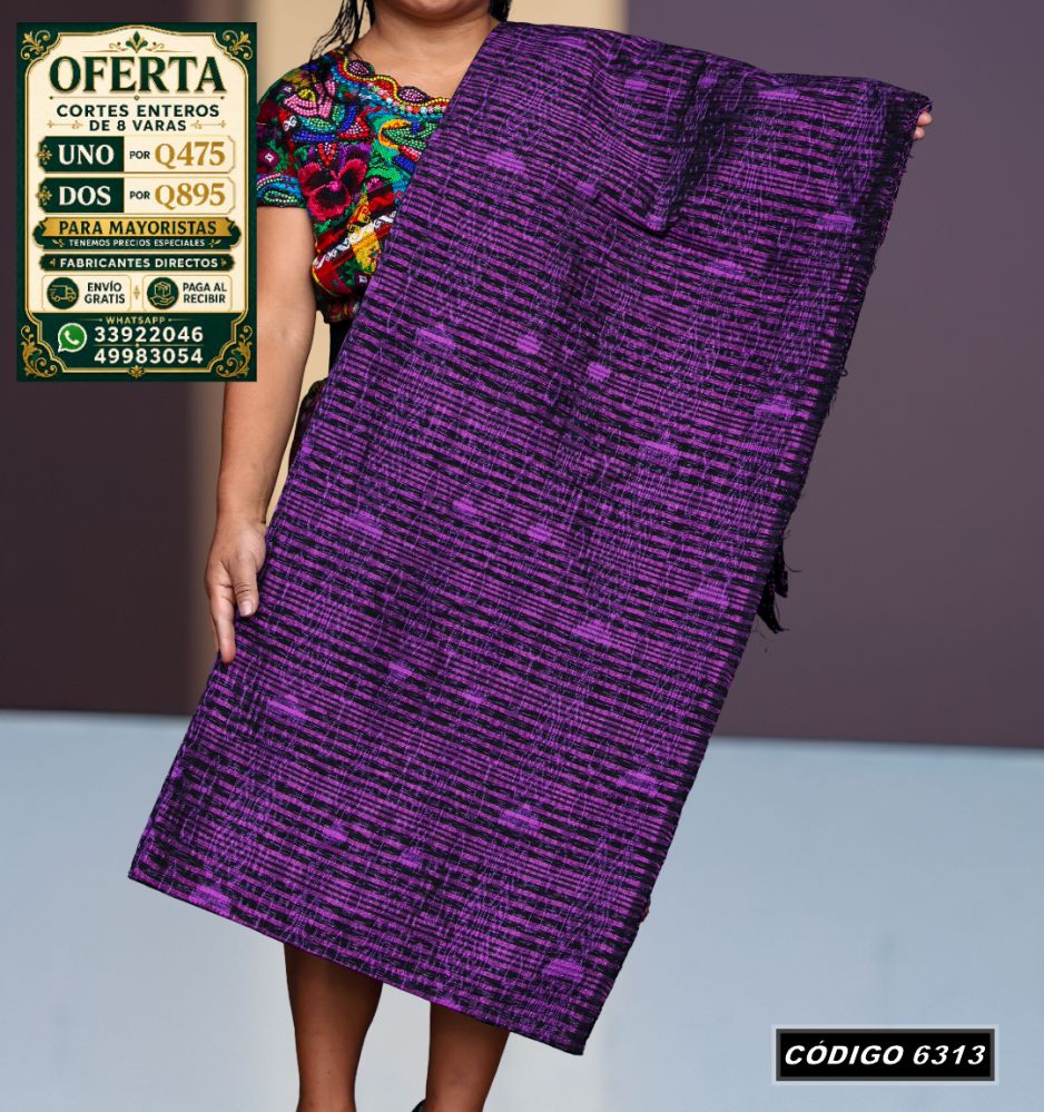✨ Diseño Quichelense — Hilo Mish y Altaseda 8 Varas — Q475 | COD 6313